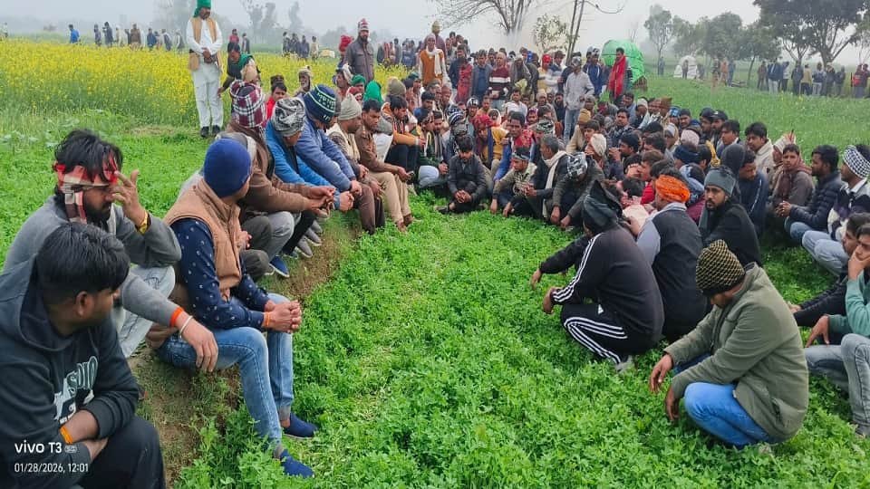 Mainpuri double murder: couple bodies were cremated on single pyre