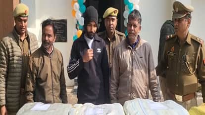 UP: A consignment of drugs traveled 1700 km from Odisha to Moradabad; three arrested