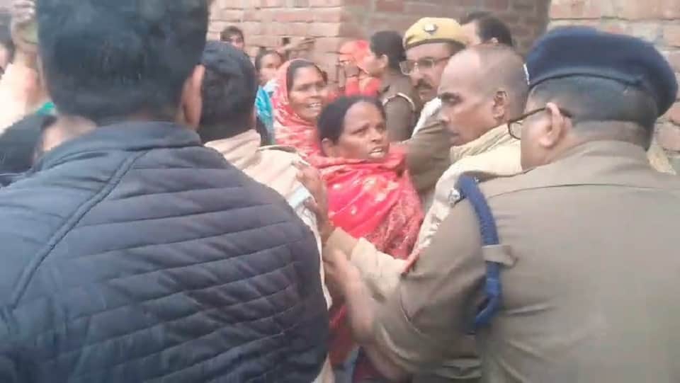 Mainpuri double murder: couple bodies were cremated on single pyre