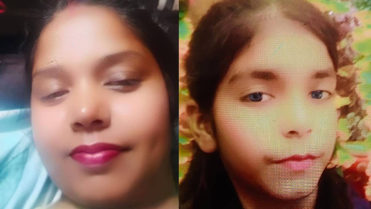 Raebareli: Mother and daughter crushed by a cement-laden truck; they were on their way to school... Brother sa