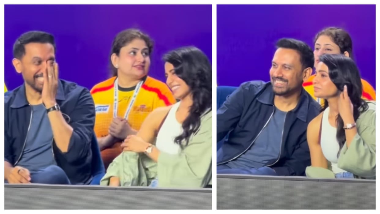 Samantha Ruth Prabhu husband Raj Nidimoru cute pickleball moment wins internet Watch Viral video