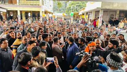 People took to the streets to protest against the new UGC rules in Pilibhit