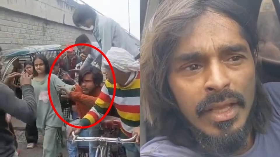 मुरादाबाद में उस्मान भारती की टीम ने युवक को पीटा