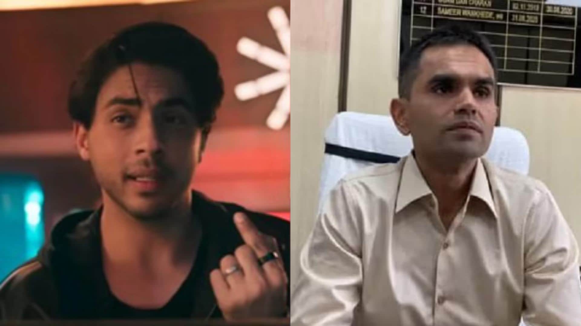 आर्यन खान, समीर वानखेड़े