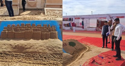 maru festival 2026 jaisalmer drone light show 200 drones cultural heritage