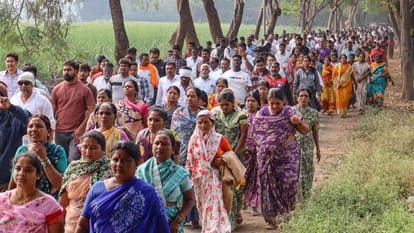 Where 'Dada' fell: Mourners and farmers gather at edge of Baramati runway