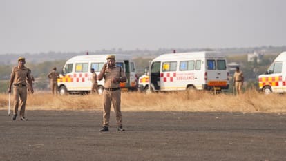 Where 'Dada' fell: Mourners and farmers gather at edge of Baramati runway