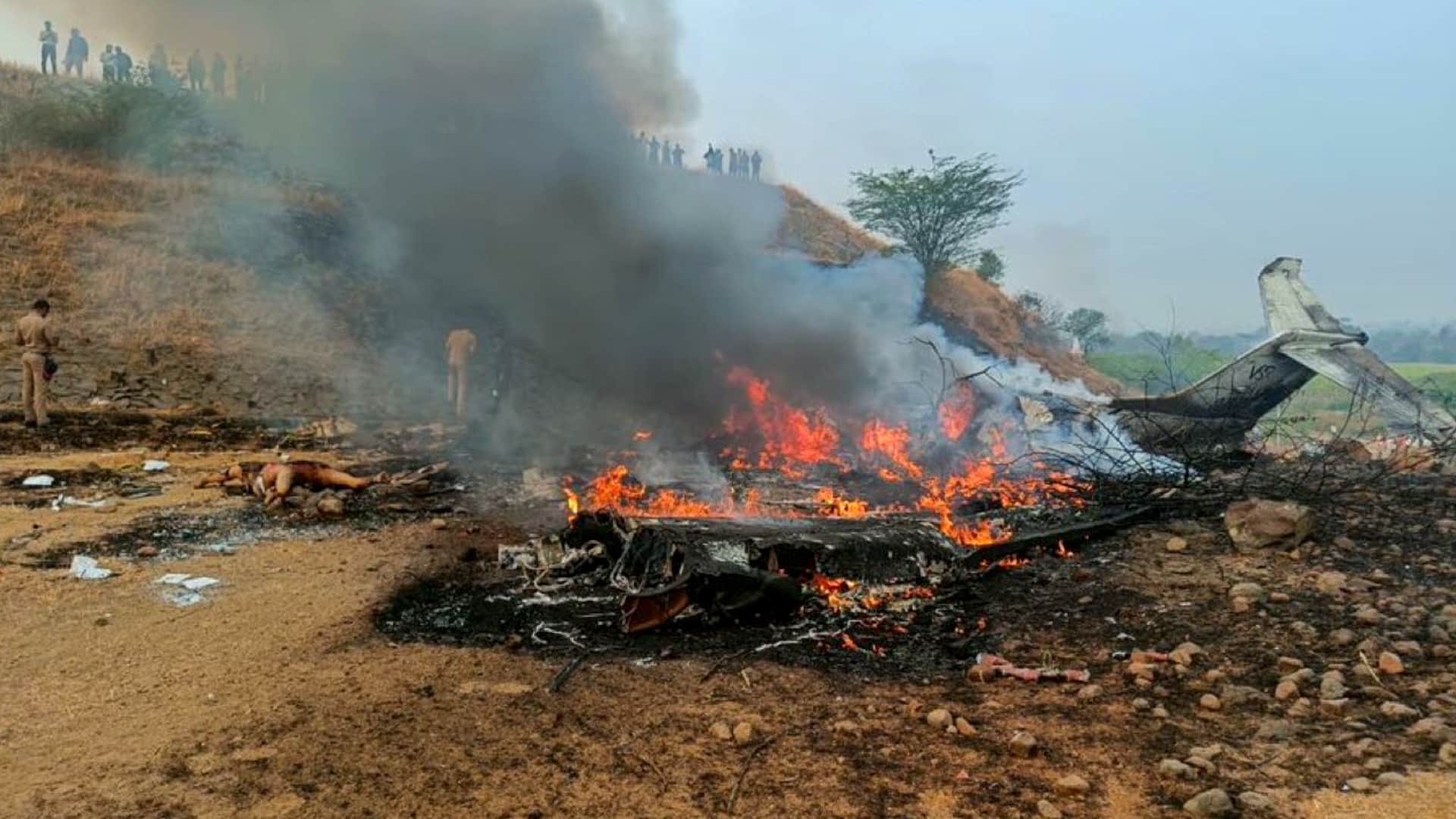 बारामती विमान हादसा