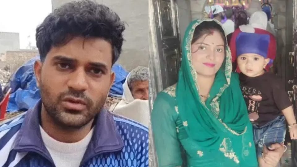 Commando Kajal murder case Six months ago husband apologized by touching her feet