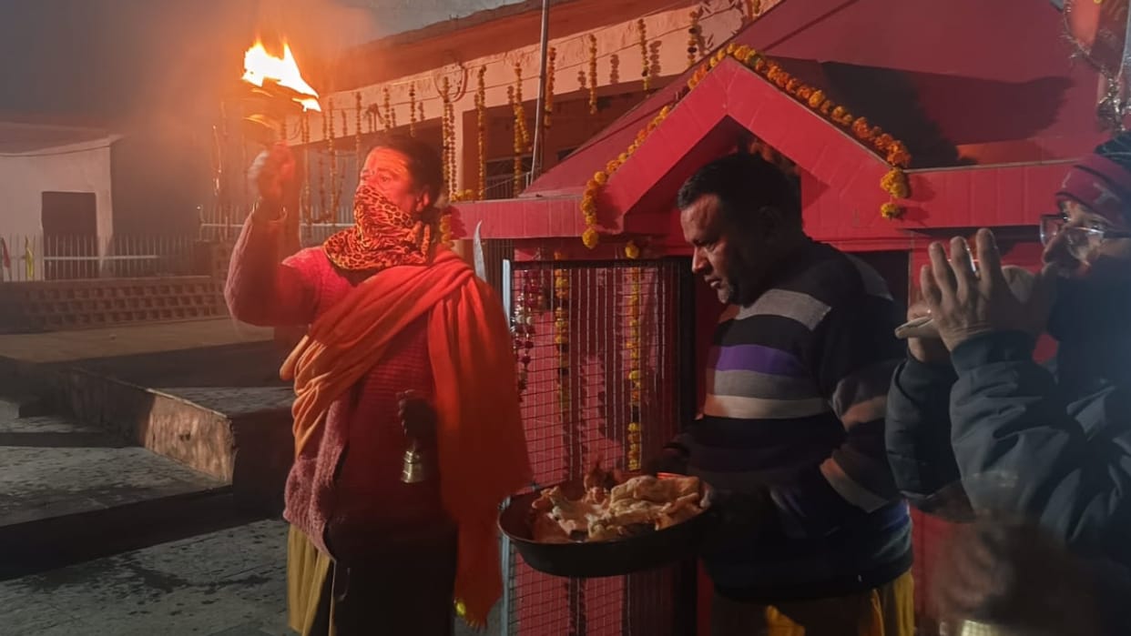 Shri Raj Rajeshwari Chandika Devi Simli doors were opened for devotees today karanprayag Chamoli News