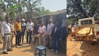 Two named in action against illegal wood in Dantewada