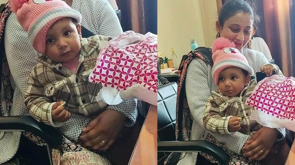 मासूम बच्ची सावी।