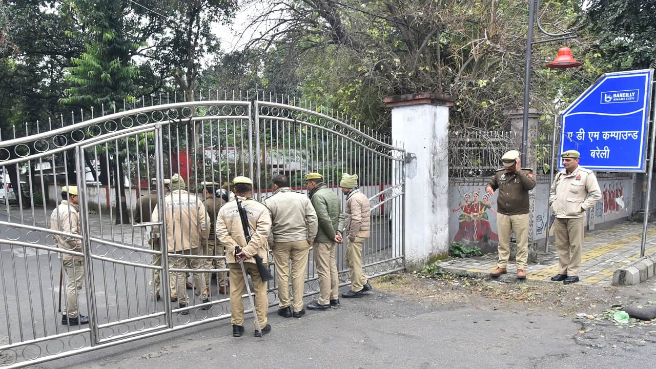 Suspended City Magistrate Alankar Agnihotri finally left Bareilly