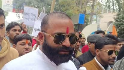 protest by members of the upper caste community continued for the third day in bareilly