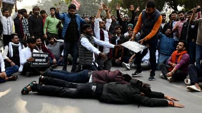 UGC Students at BHU held march against regulations insisting on withdrawal clashes occurred security