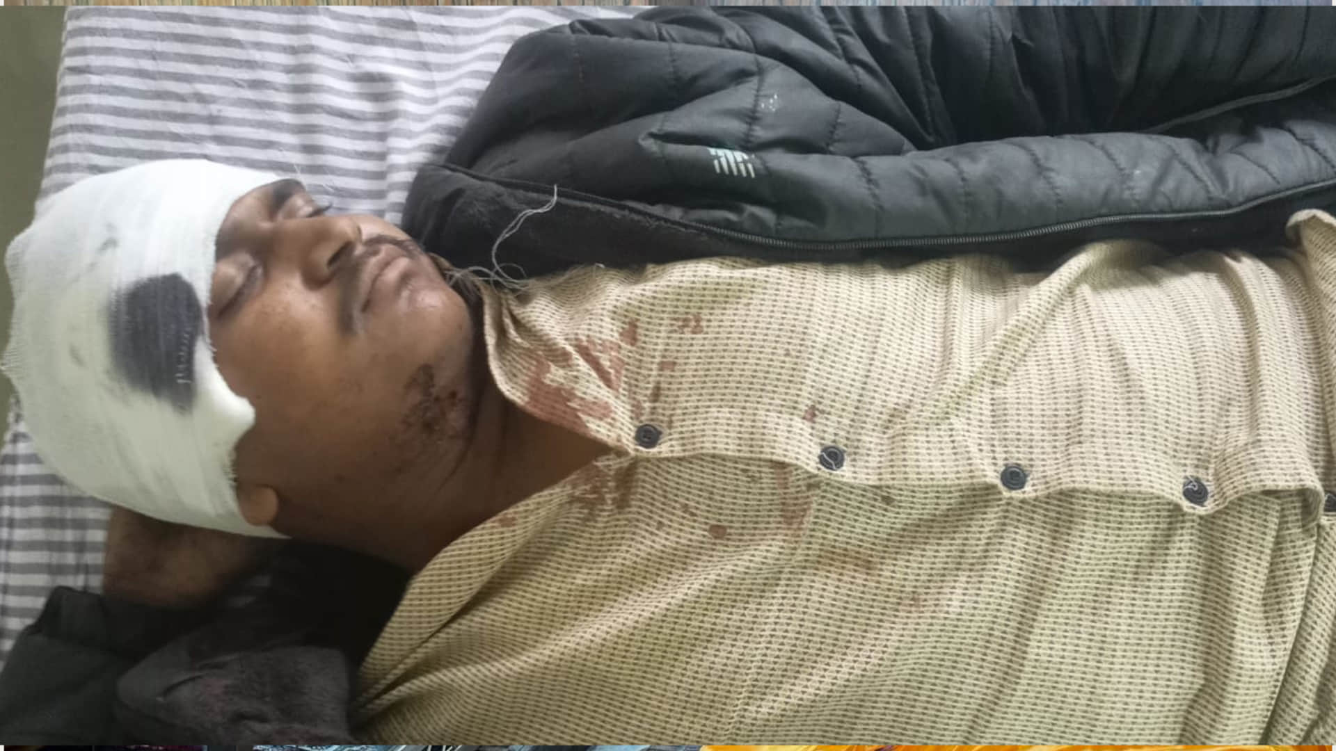 घायल पशु तस्कर