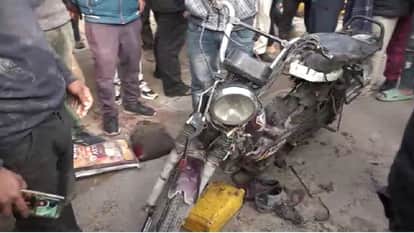 gas cylinder used for filling balloons exploded in Agra