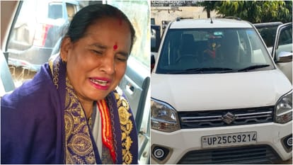 goons robbed a mother and son of two and a half lakh rupees in bareilly