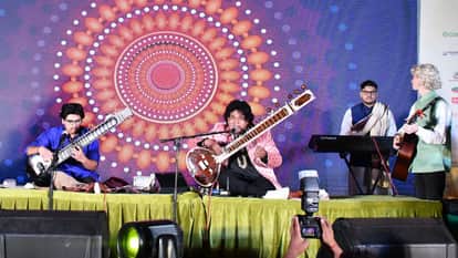 Banaras Lit Fest evening of music unfolded at Assi Ghat with performance by Collective band