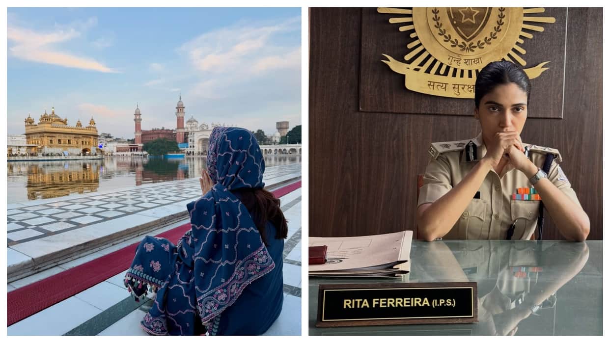 bhumi pednekar visit amritsar golden temple on the day of daldal 2026 release
