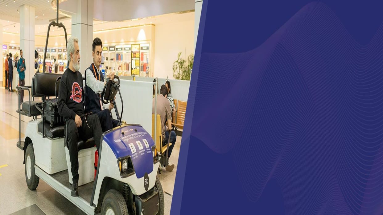 Delhi IGI Airport Offers Complimentary Buggy Service Seniors Expectant Mothers
