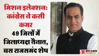 Jaipur News:  Congress Appoints Four District Presidents in Rajasthan; Jaipur Goes to Sunil Sharma