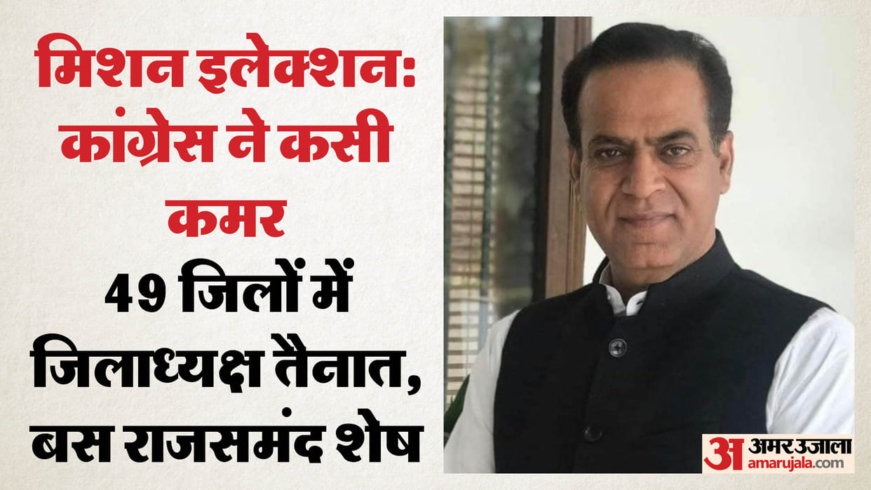 Jaipur News:  Congress Appoints Four District Presidents in Rajasthan; Jaipur Goes to Sunil Sharma