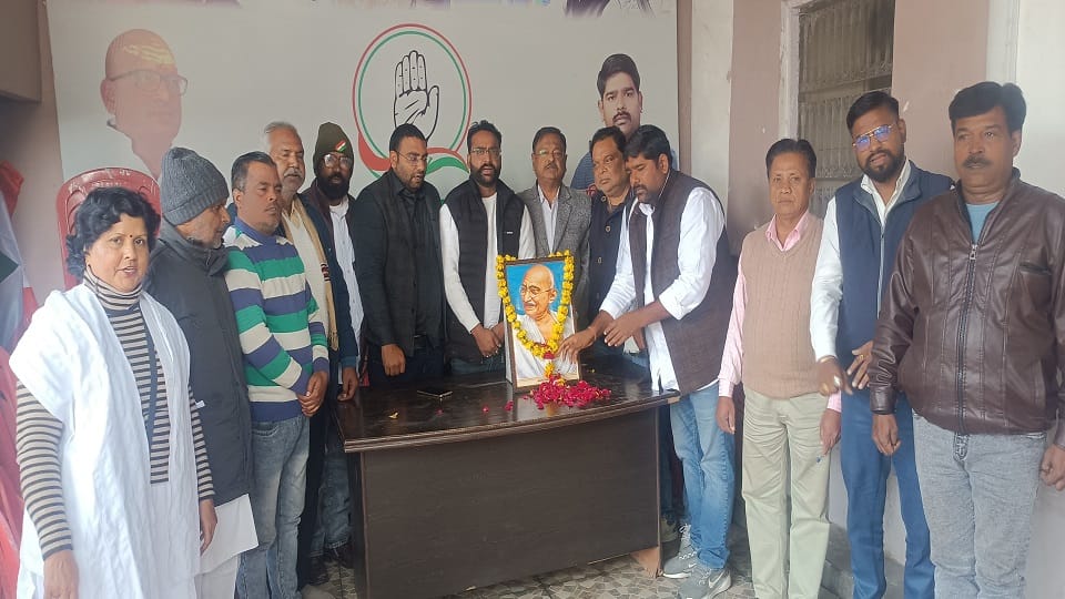 Congress organise save constitution rally in Agra