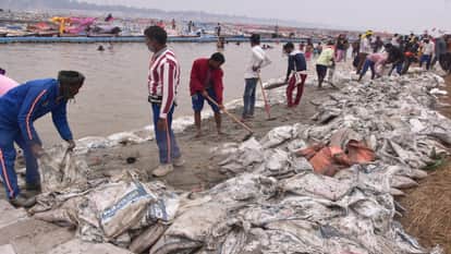 Prayagraj Magh Mela: Preparations are in full swing for the Maghi Purnima bath
