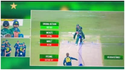 PAK vs AUS: Pakistan Umpire Nasir Hussain DRS Confusion Babar Azam Leaves Commentators fans In Splits; Video