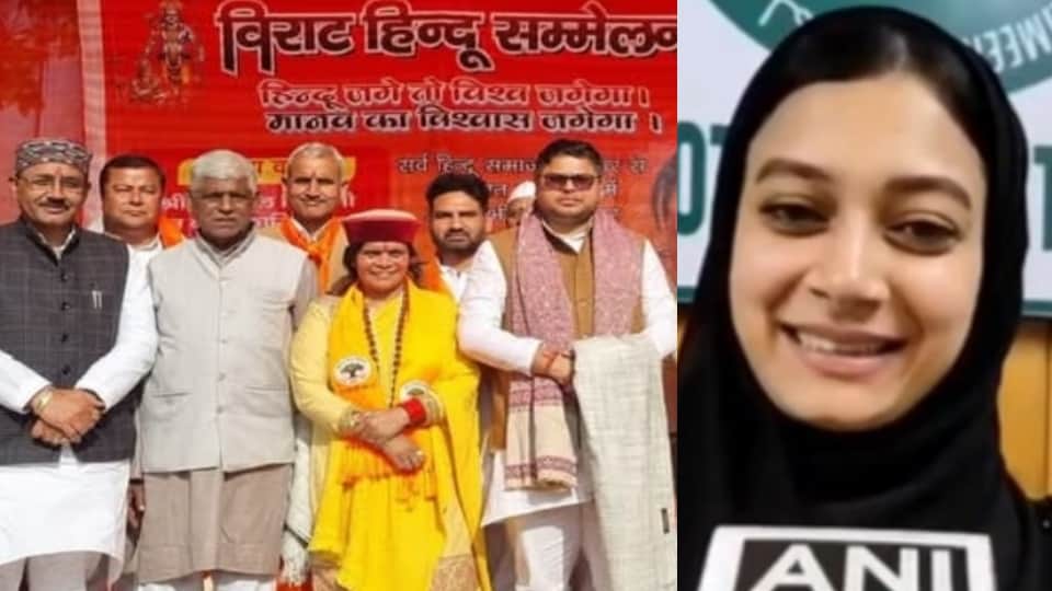 साध्वी प्राची ने की सहर शेख पर टिप्पणी।