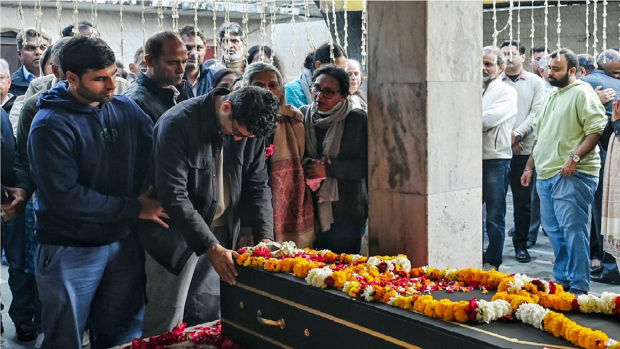Ajit Pawar Plane Crash Co-pilot Shambhavi Pathak last rites performed in Delhi