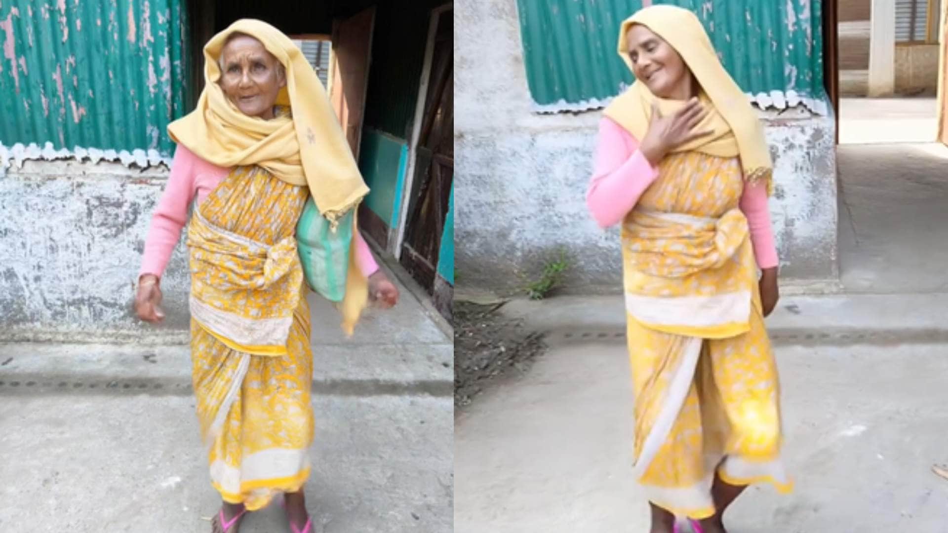 वेलकम के गाने पर धमाकेदार डांस करती दादी