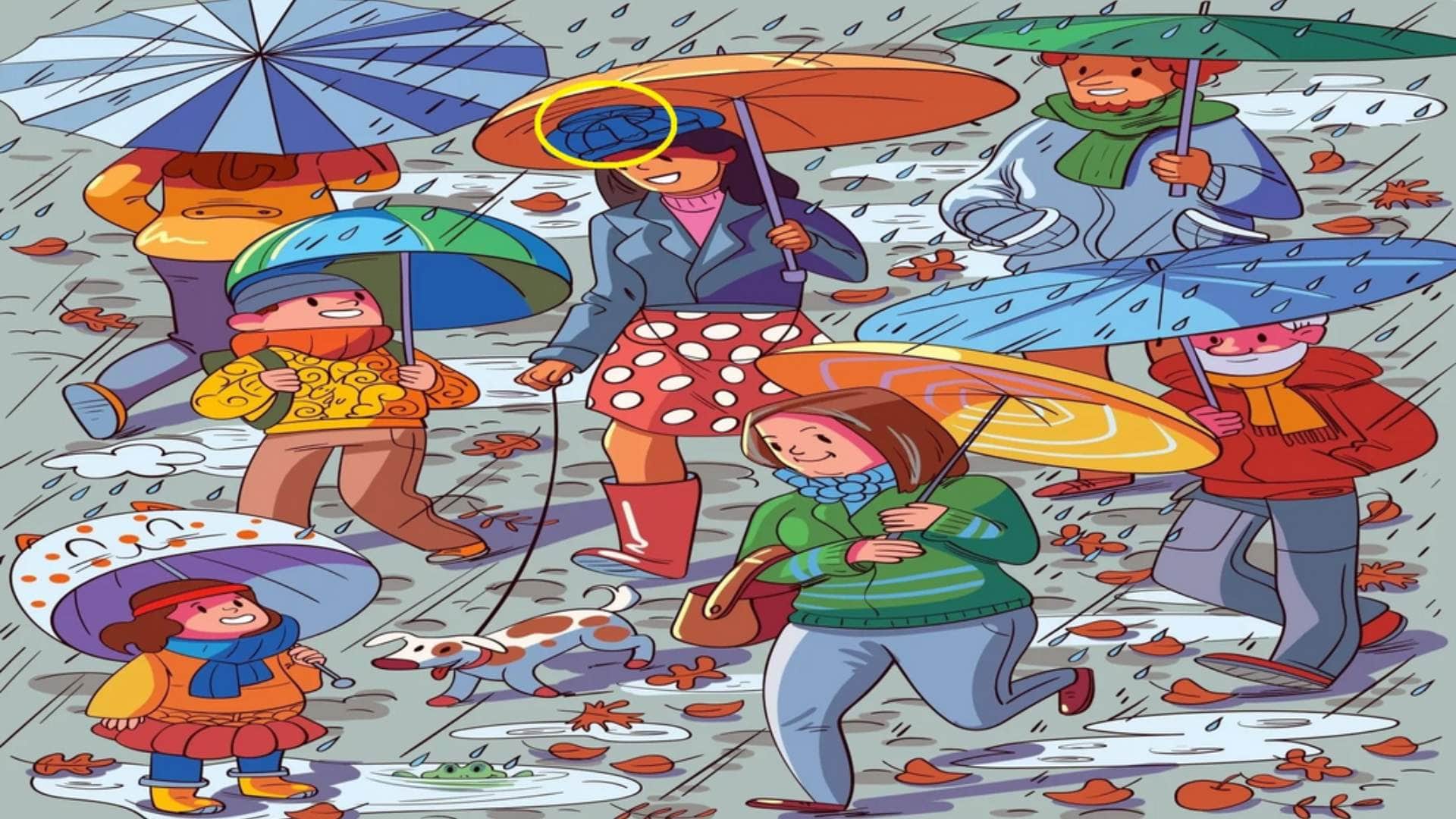 Optical illusion iq test if you have eagle eyes and super brain then find mashroom in 20 seconds