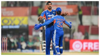 ind vs nz live cricket score india vs new zealand 5th T20i 2026 match at thiruvananthapuram stadium