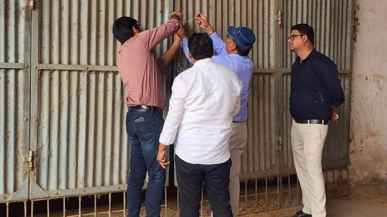 Administration seals Balodia Mill in Mahasamund