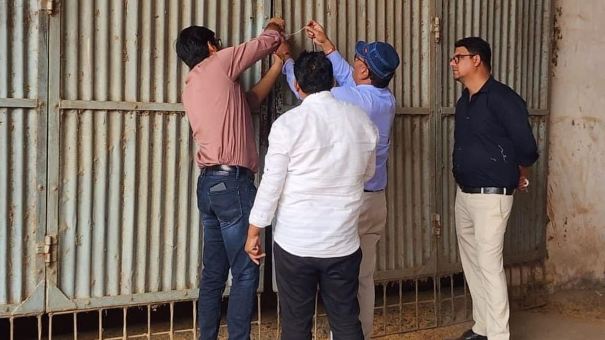 Administration seals Balodia Mill in Mahasamund