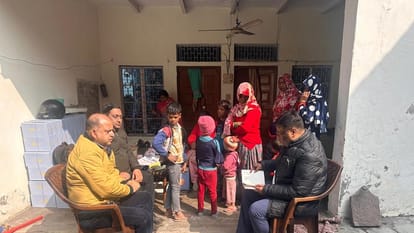 खसरे का टीकाकरण