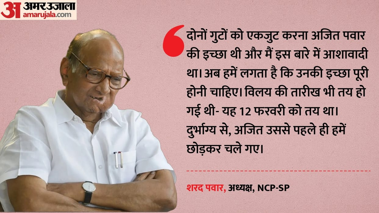 Maharashtra Politics: NCP SP Sharad Pawar on Sunetra Pawar as New Deputy cm oath and NCP merger; Mahayuti govt