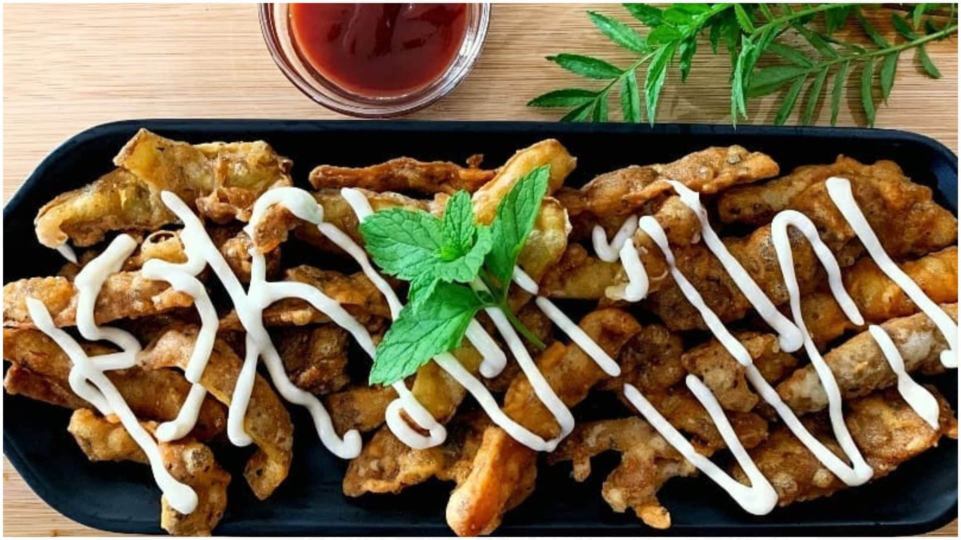 Vegetable Peel Recipes From Kitchen Waste Healthy Snacks Sabzi ke Chhilke Se Snacks Recipe