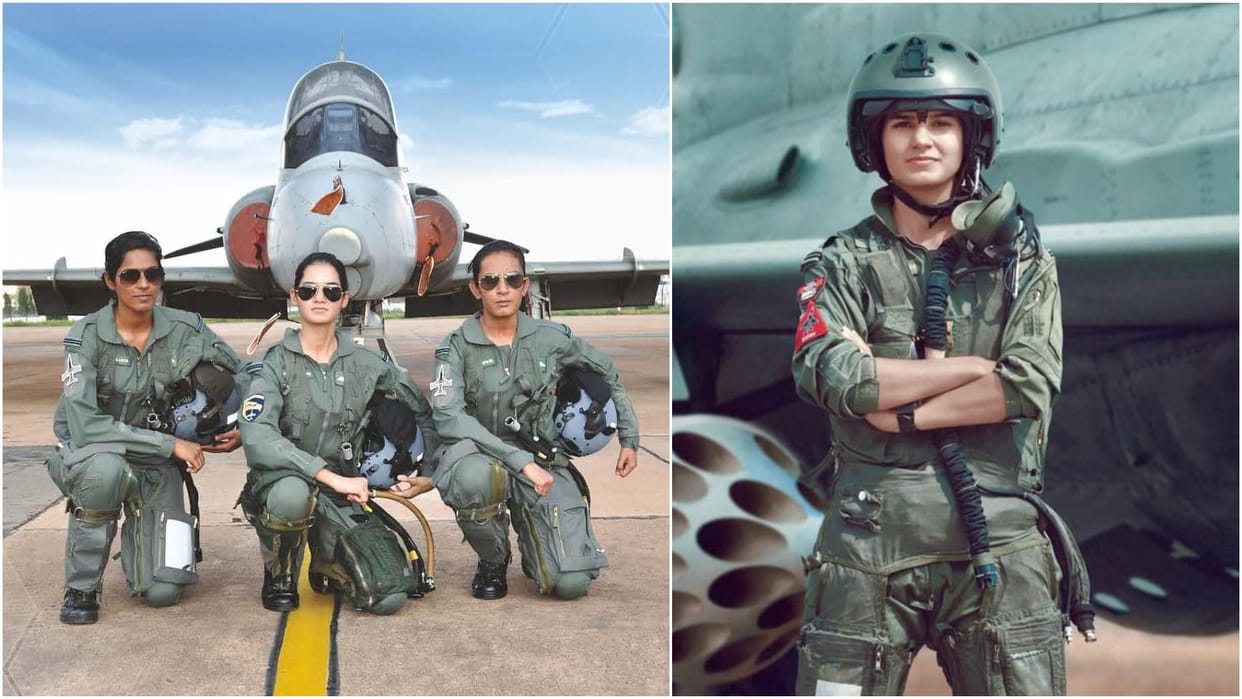First Indian Woman Solo Fighter Jet Pilot Avani Chaturvedi Biography in Hind