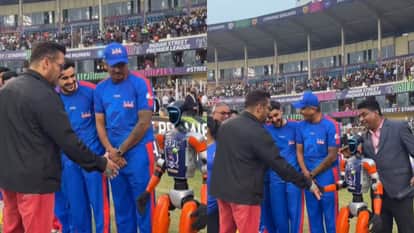 Salman Khan Viral Video ISPL Robot Refuses To Shake Hands With Actor