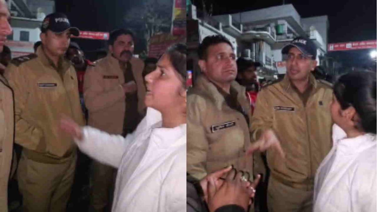 Hindu organizations expressed anger at police after cattle remains were found in Shyampur Gujjar plot