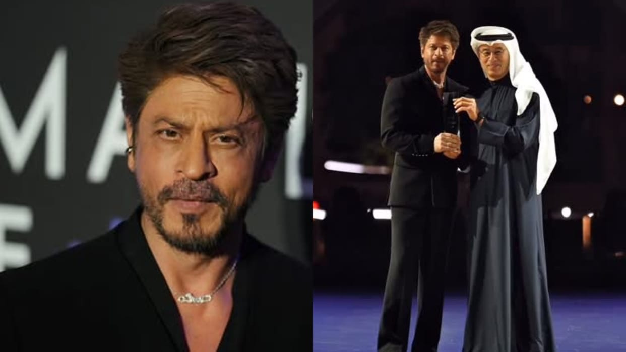 Shah Rukh Khan In Dubai To Receive Global Style Icon Award Viral Video