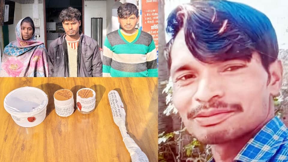 Wife murder her husband then relationship with her lover next to body Balram murder case story In Shahjahanpur