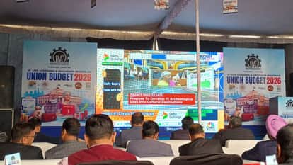 Union Budget 2026 Delhi-Varanasi high-speed rail corridor and 20 new waterways announced