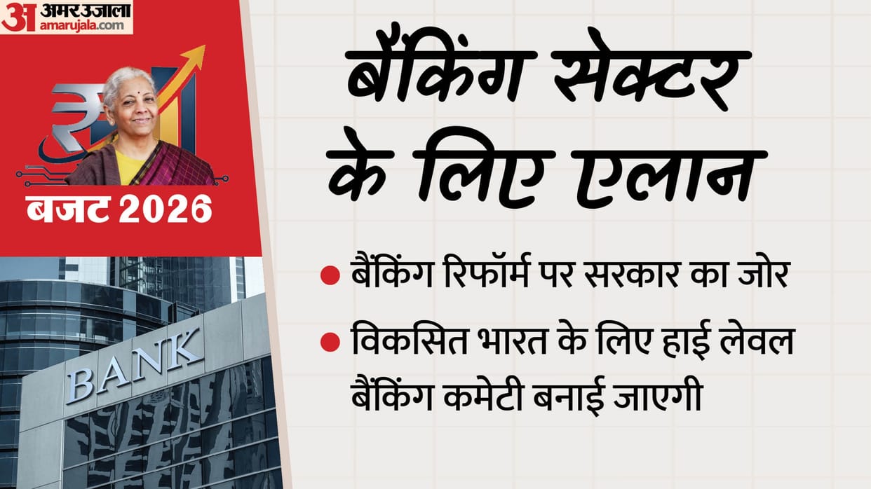 Budget 2026 Announcements for banking sector high-level banking committee will be formed for developed India