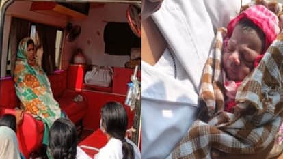 A woman gave birth to a child in a moving train, a safe delivery on Wainganga Express in Raipur