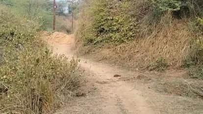 Etawah Dargah Dispute path was created by clearing bushes there is als  dispute regarding permission for Urs