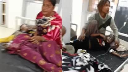 Kanpur powerful explosion occurred in pile of garbage seriously injuring four children who were playing nearby